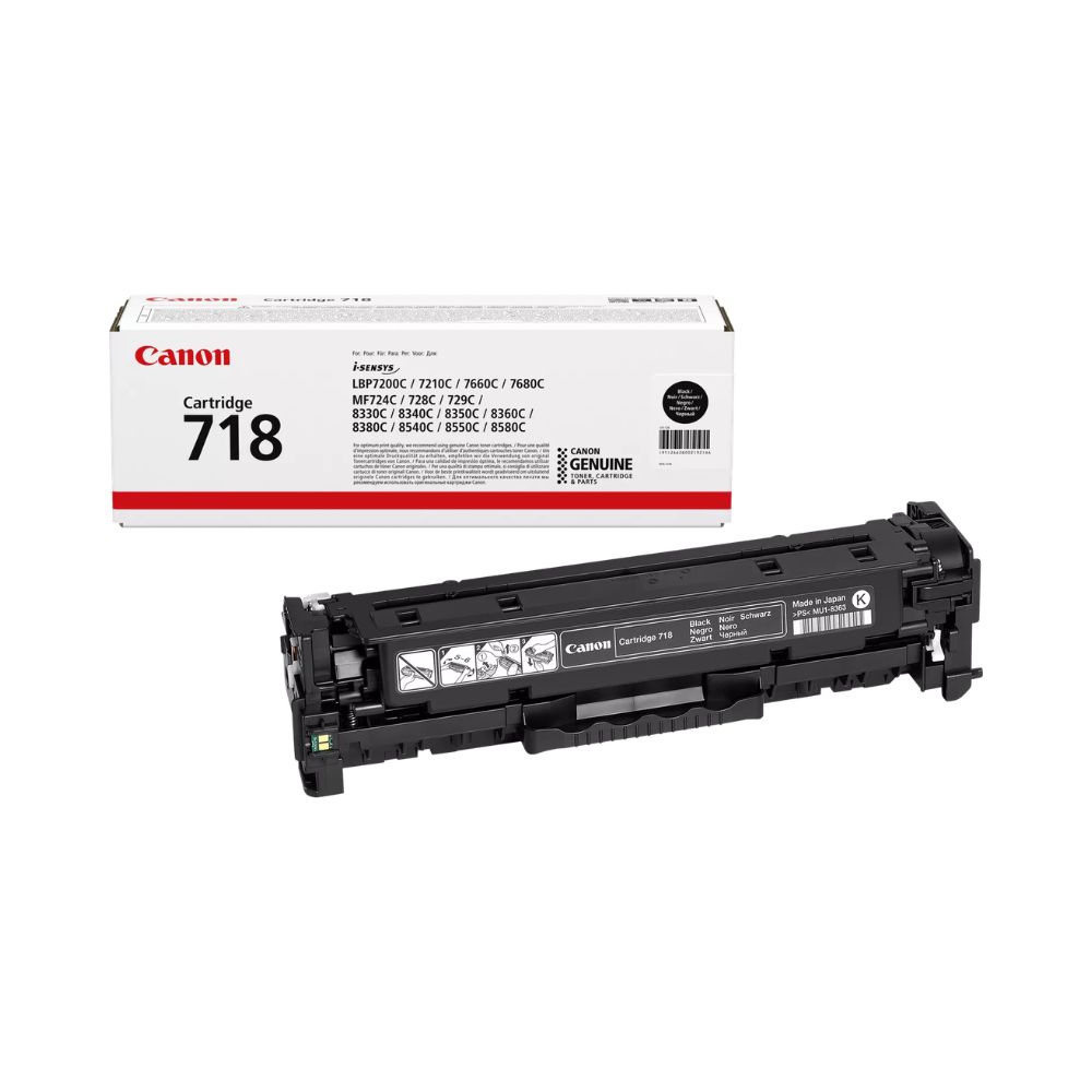 Toner Original Canon 718 Preto