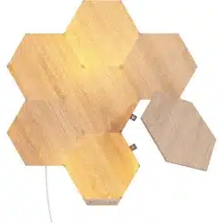 Nanoleaf Painéis de Luz Elements Hexágonos Starter Kit Pack 7x