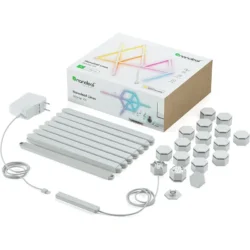 Nanoleaf Painéis de Luz Lines Starter Kit Pack 15x