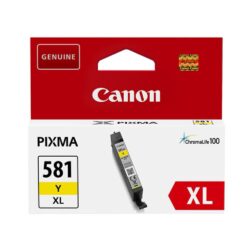Tinteiro Original Canon CLI581YXL Amarelo