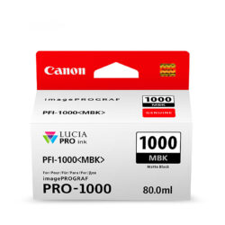 Tinteiro Original Canon PFI1000 Preto Mate