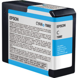Tinteiro Original Epson T5802 Azul