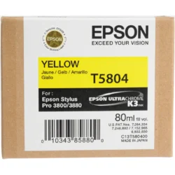 Tinteiro Original Epson T5804 Amarelo
