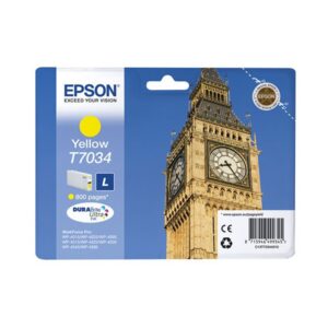 Tinteiro Original Epson T7034 Amarelo