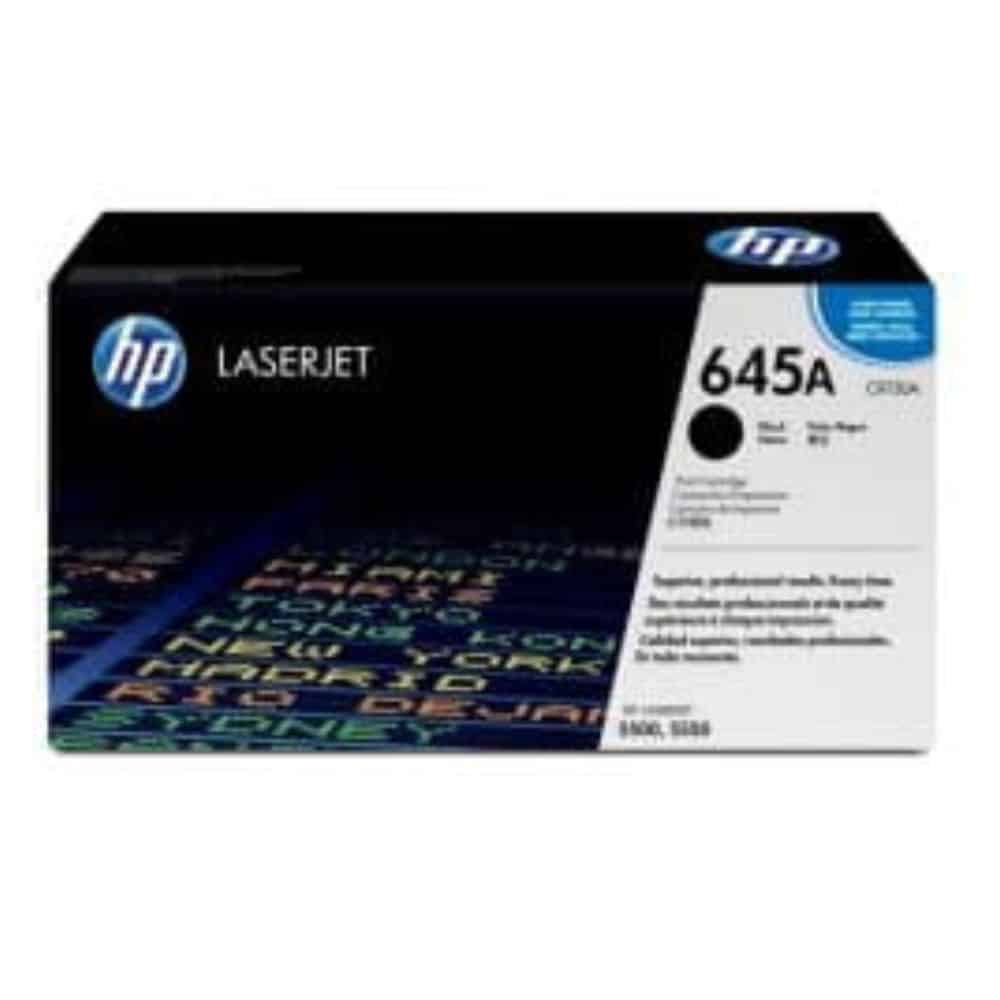 Toner Original HP nº645A Preto