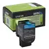 Toner Original Lexmark 802SC Azul