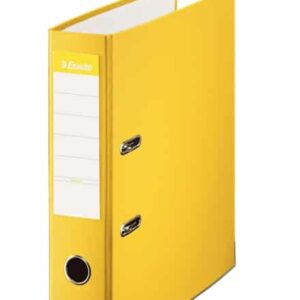 Capa de Arquivo Formato A4 75mm Capacidade para 500 folhas Amarelo