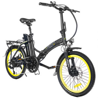 Bicicleta Foldable E-bike Piuma-s+ Amarelo