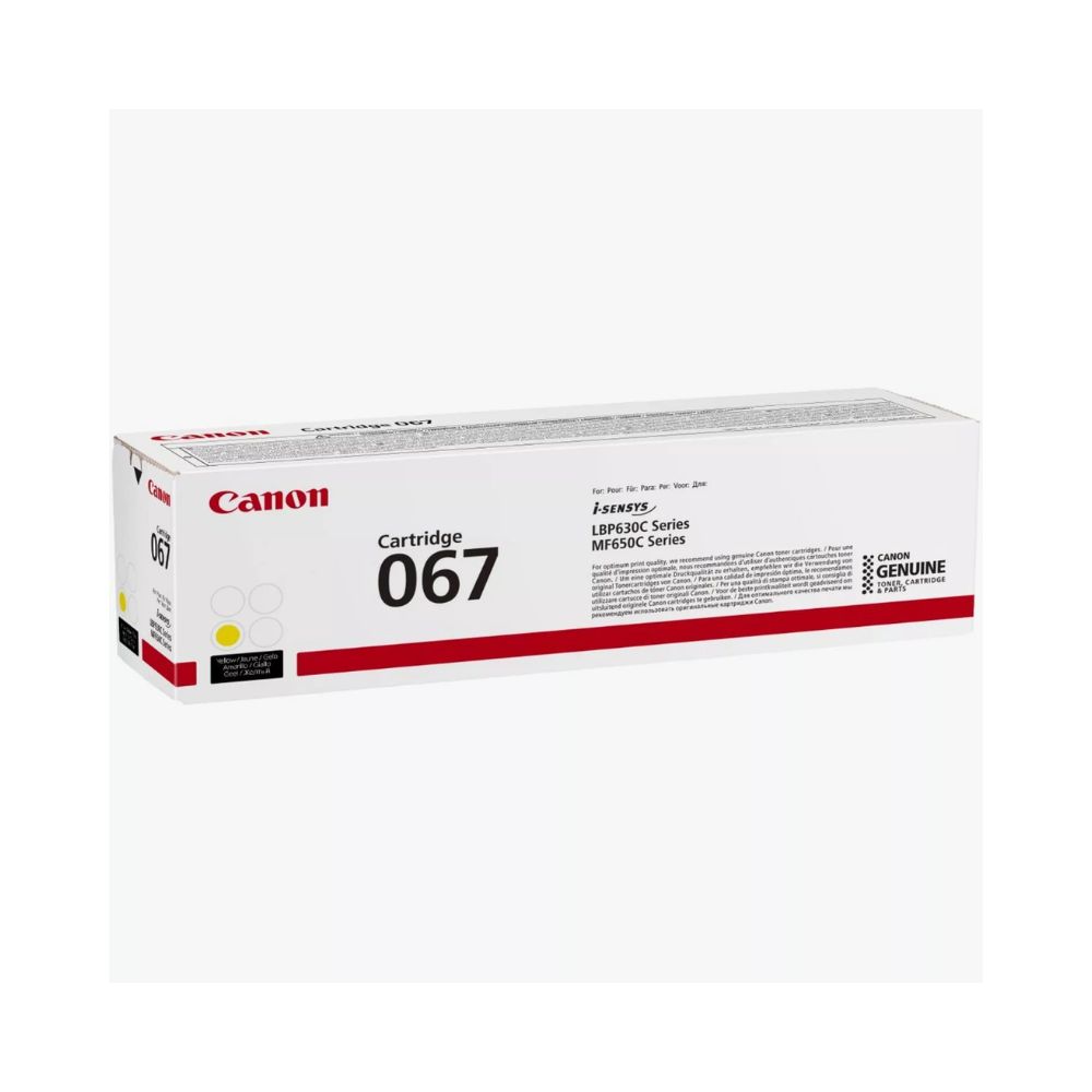 Toner Original Canon 067 Amarelo - Image 2