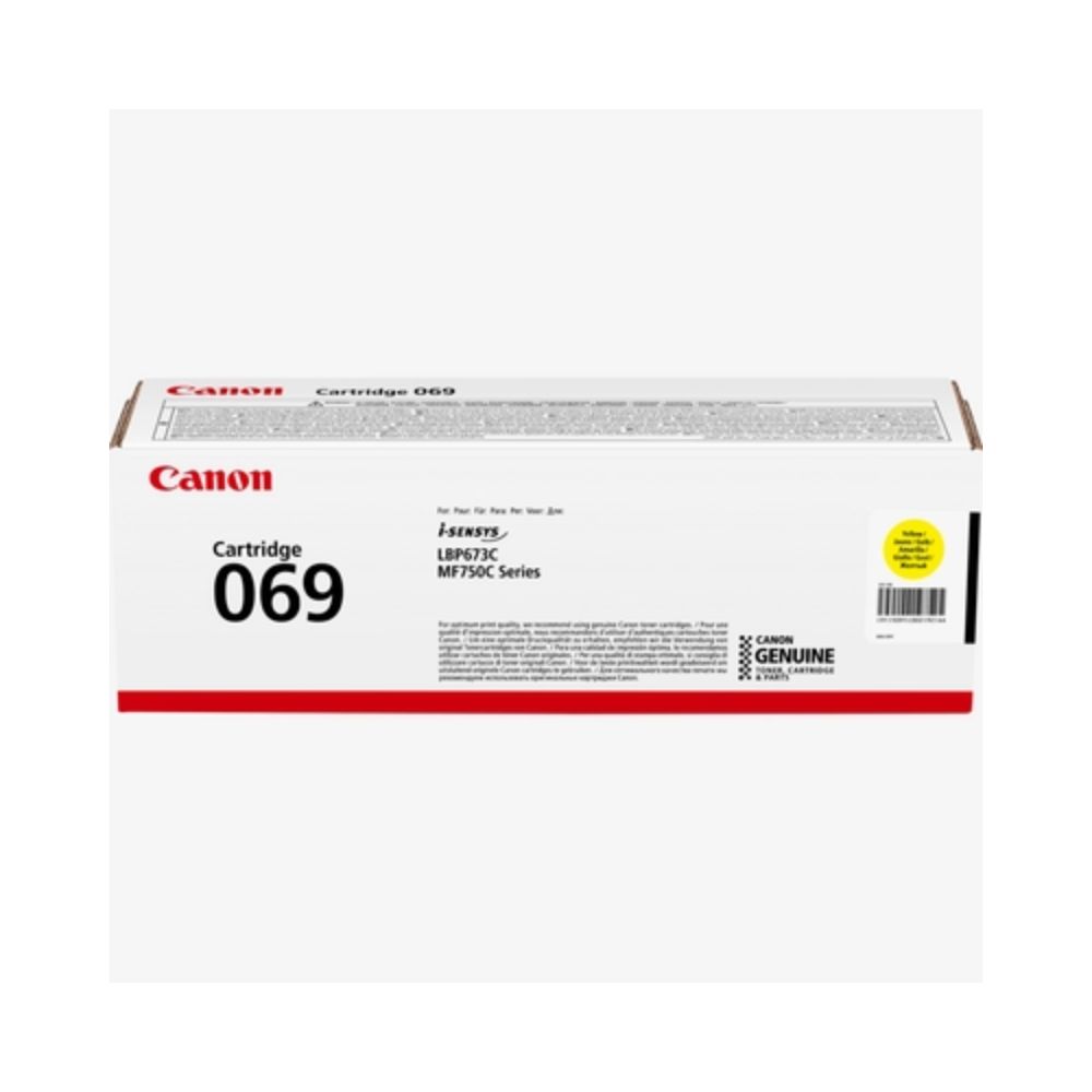 Toner Original Canon 069 Amarelo