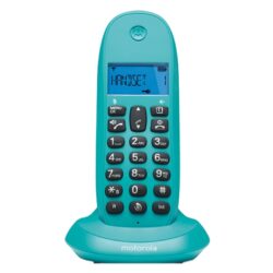 Telefone Motorola C1001 Azul Turquesa