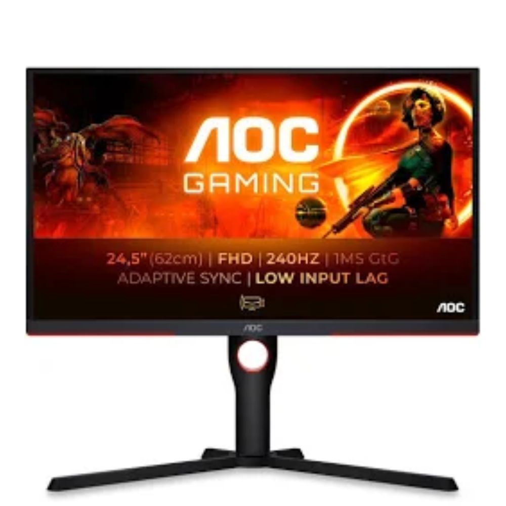 Monitor AOC VA 25" FHD 1MS 240HZ 25G3ZM/BK - Image 3