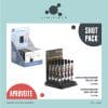 Shot Pack - Stand Halfmman PowerBank Wireless 10Uni + Stand Halfmman Cabo Bubble Zinc 20Uni