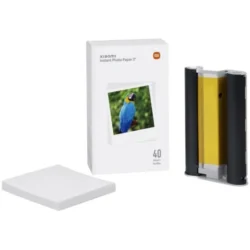 Papel fotográfico Xiaomi Instant Photo Paper 3" para impressora Xiaomi Instant Photo 1S 40 unidades