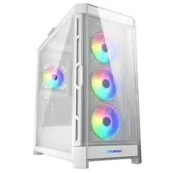 Caixa Cougar DuoFace Pro RGB Branca 1