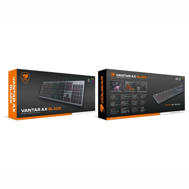 Teclado Gaming Cougar Vantar AX Black - Espanhol - Image 4