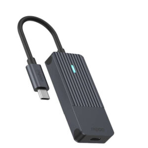 Hub Rapoo UCH-4002 Usb-C Preto