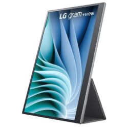 Monitor Portátil LG Gram +view 16MR70 16 WQXGA Preto e Prateado