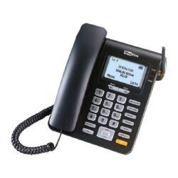 Telefone Secretária Maxcom Comfort MM28D Single SIM 2G Preto