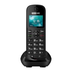 Telefone Secretaria Maxcom  Comfort MM35D Single SIM 2G Preto