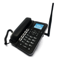 Telefone Secretaria Maxcom Comfort MM41D Dual Band 4G VoLTE Preto