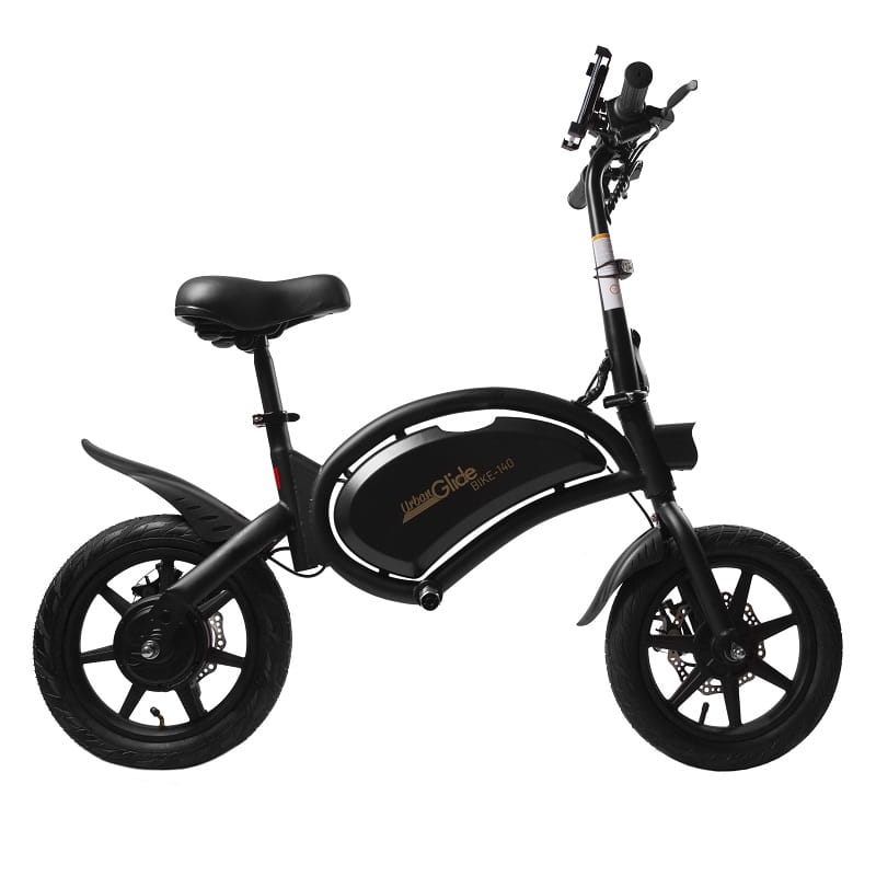 Bicicleta Elétrica Urbanglides sem pedais 140 6AH Preto