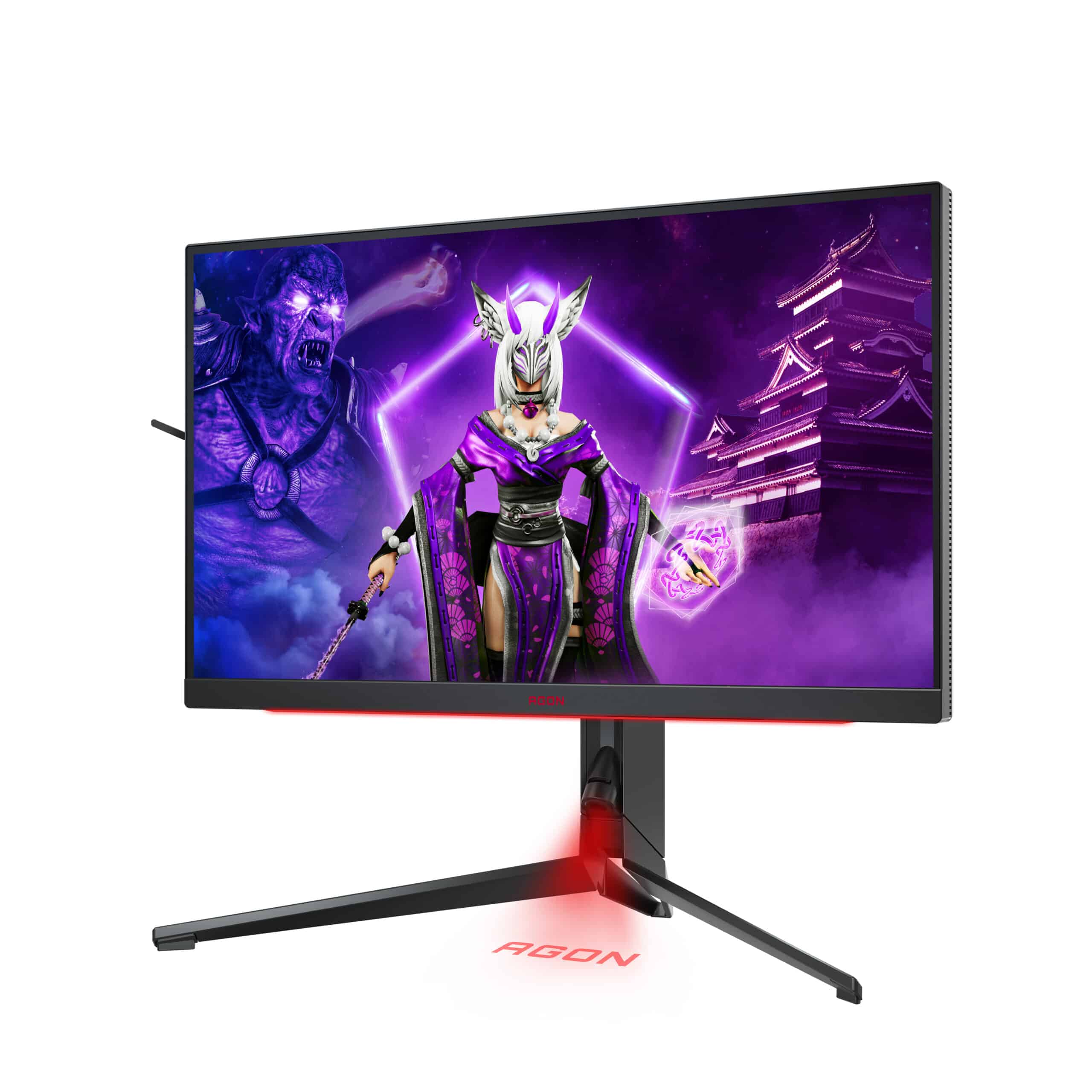 Monitor Gaming AOC AGON PRO 27" AG274QXM IPS QHD 170Hz Hdmi DP Usb-C Colunas HAS PIVOT 1ms - Image 5