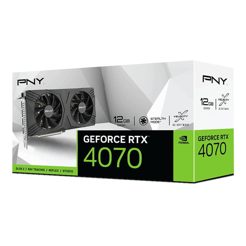 Placa Gráfica PNY GeForce RTX 4070 Verto Dual Fan 12GB GDDR6X - Image 10