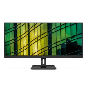 Monitor Profissional Ultrapanorámico AOC U34E2M 34"  WQHD  Preto