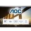 Monitor Portátil AOC I1659FWUX  16" (15.6" visível)  Full HD (1080p) @ 60 Hz  IPS  USB Preto
