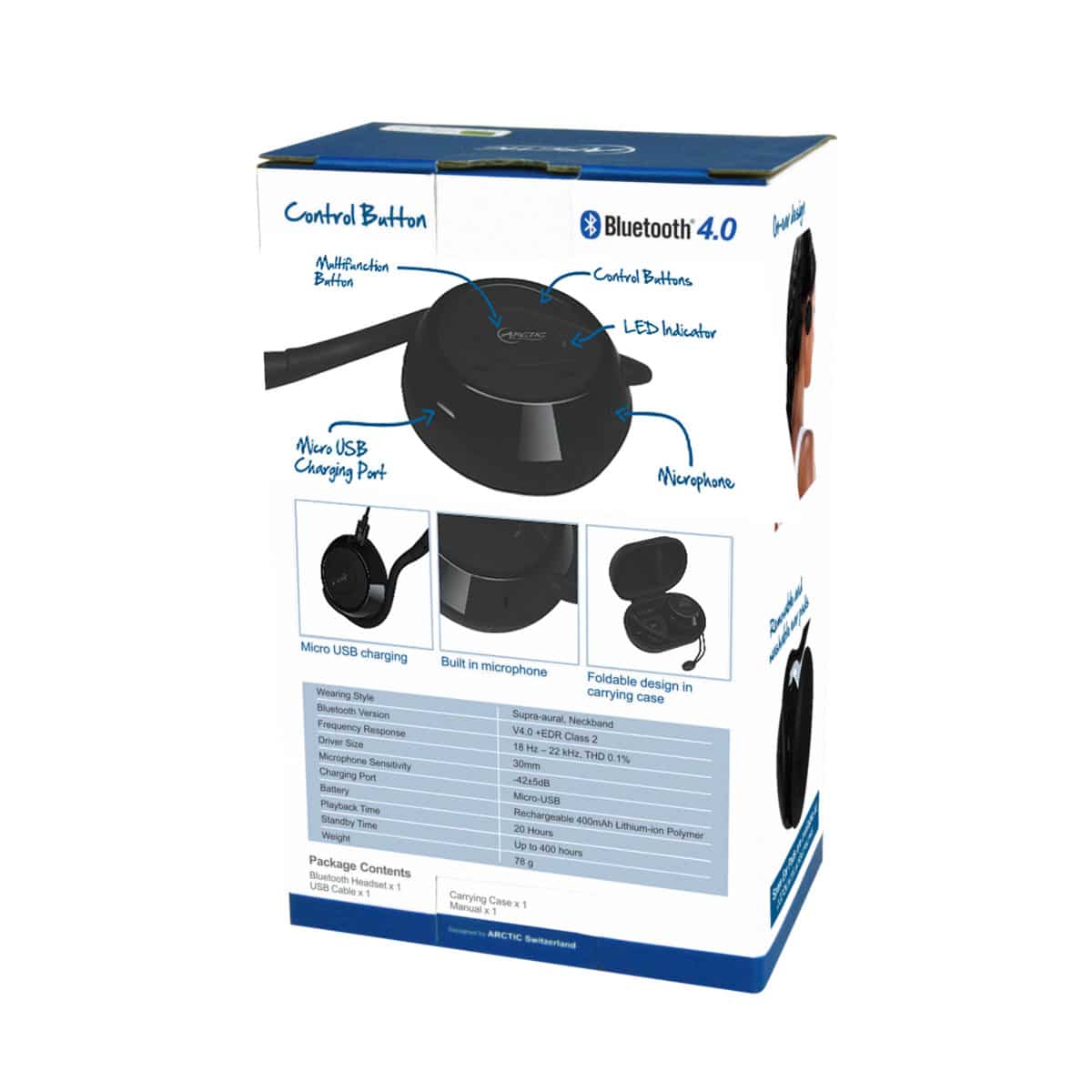 Headphones Arctic P324Bt Bluetooth 4.0 Sport - Image 5