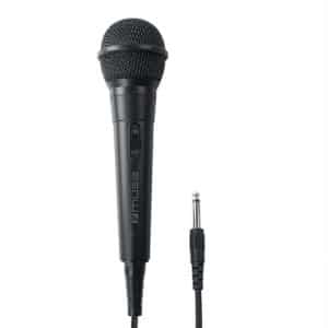 Microfone Profissional MUSE MC-20 B Com fios Jack 6.3