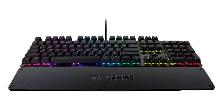 Teclado Gaming Asus TUF Gaming K3 USB Qwerty Espanhol Cinzento - Image 6