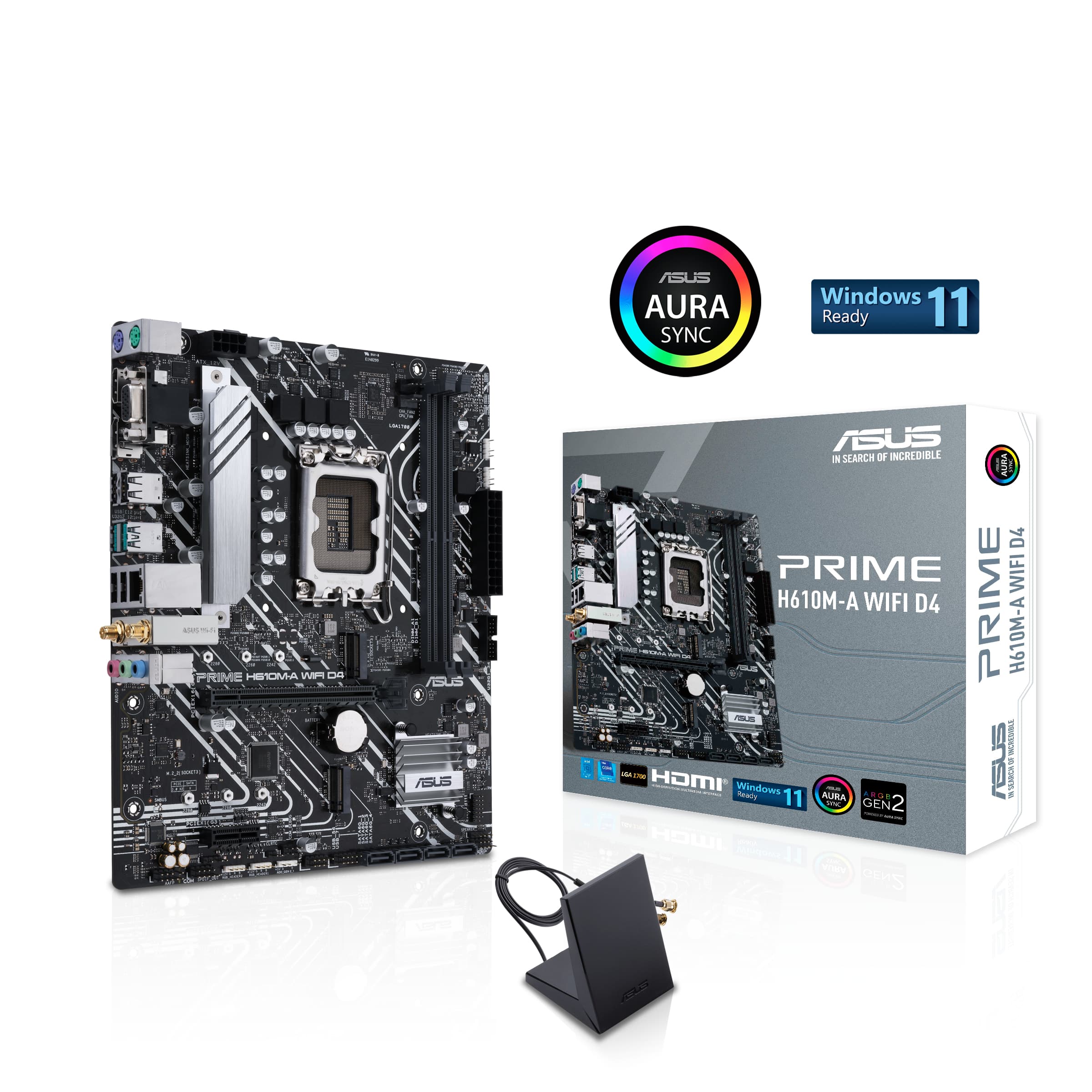 Motherboard Asus Prime H610M-A Wifi Socket 1700 DDR4 - Image 6