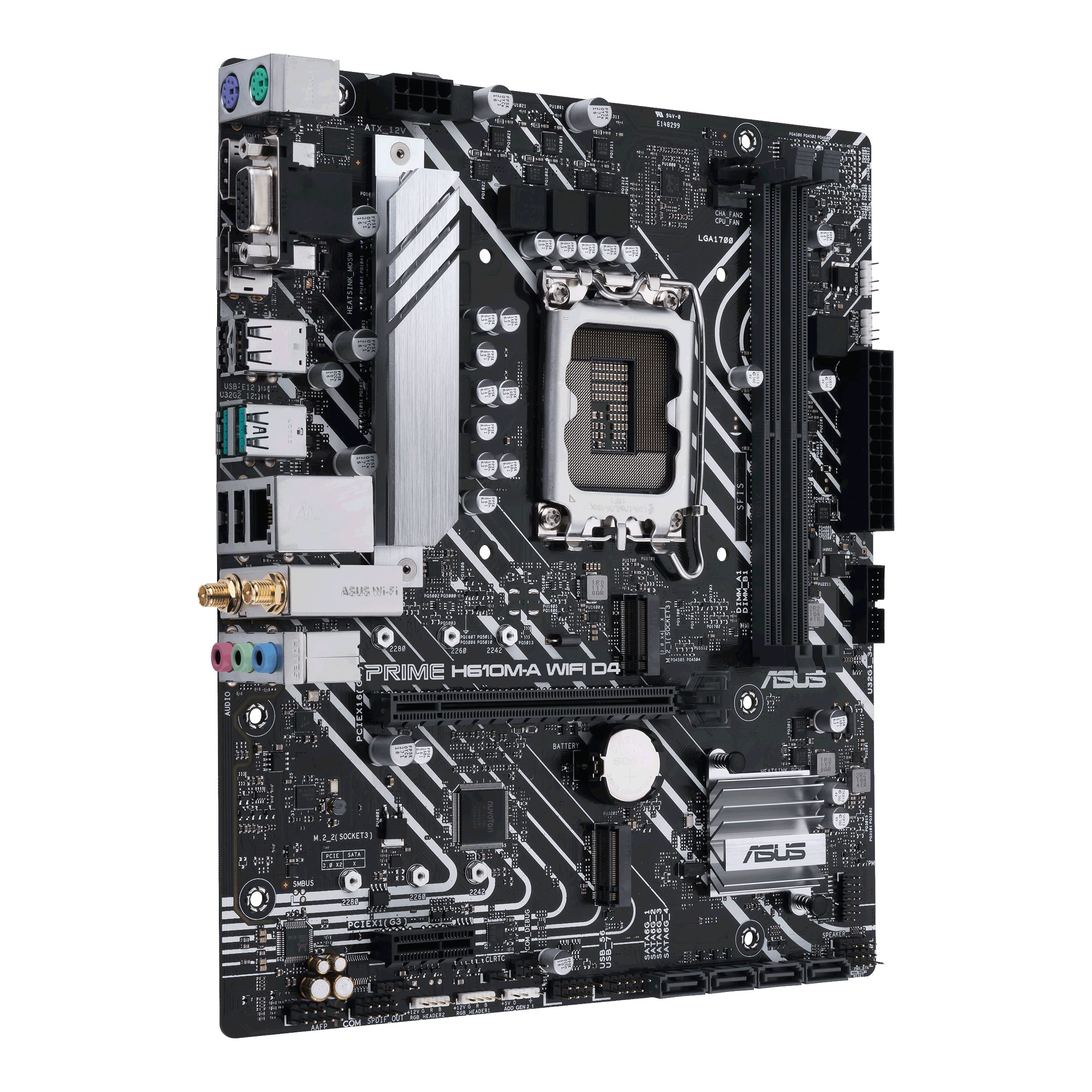 Motherboard Asus Prime H610M-A Wifi Socket 1700 DDR4 - Image 2