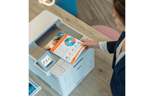 Impressora Laser Brother HL-L9470CDN Color Duplex 40ppm Branca - Image 6