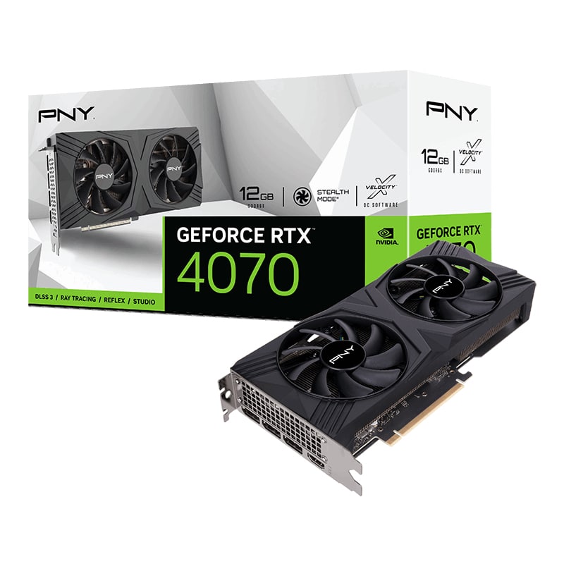 Placa Gráfica PNY GeForce RTX 4070 Verto Dual Fan 12GB GDDR6X - Image 9