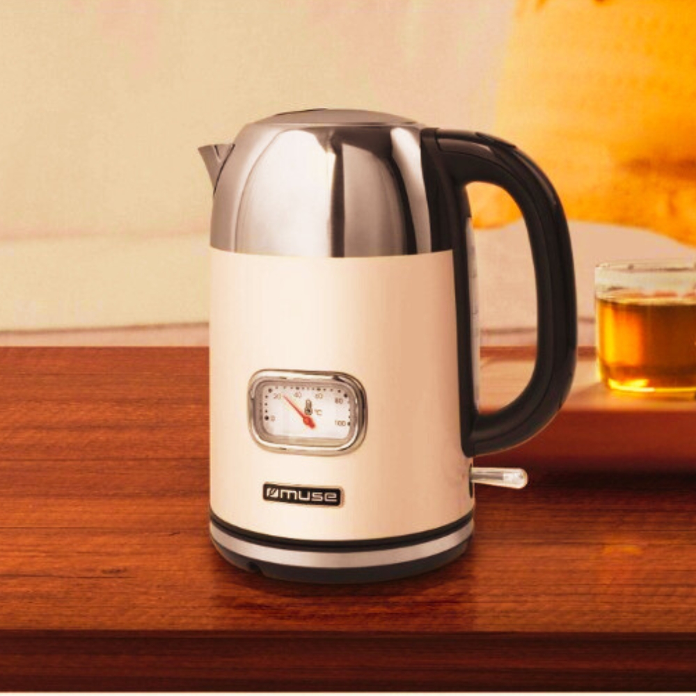 Jarro Eléctrico - Chaleira Muse MS-020SC Vintage Creme - Image 3