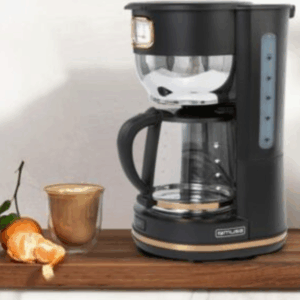 Maquina Café de Filtro Muse MS-220BC Vintage Acobreado e Preto