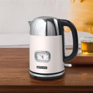 Jarro Elétrico - Chaleira Muse MS-030W Vintage Branca