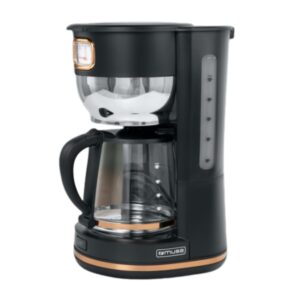 Maquina Café de Filtro Muse MS-220BC Vintage Acobreado e Preto