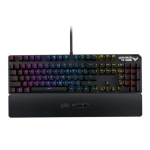 Teclado Gaming Asus TUF Gaming K3 USB Qwerty Espanhol Cinzento