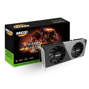 Placa Gráfica Inno3D RTX 4070 Twin X2 12GB GDDR6X