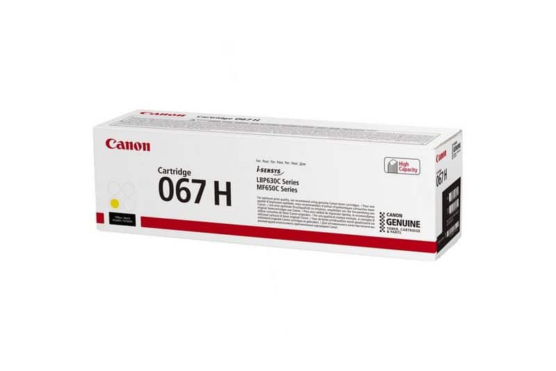 Toner Original Canon 067H Amarelo - Image 3