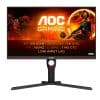 Monitor Aoc 27" Ips U27G3X/BK 16:9 UHD 4K 1Ms 160Hz Hdmi Dp HAS Pivot Preto