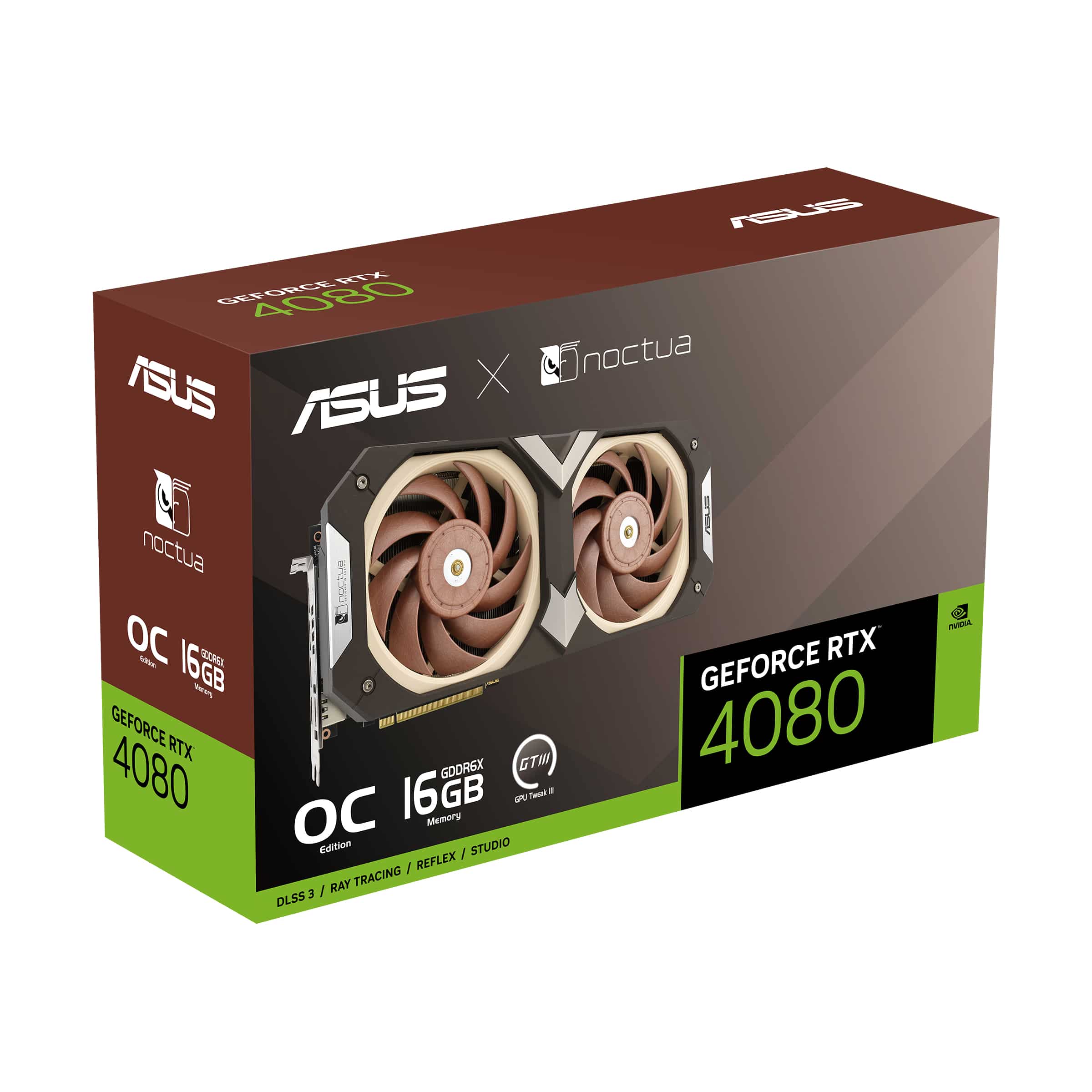 Placa Gráfica Asus RTX 4080 Noctua 16GB OC GDDR6X - Image 3