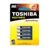 Pack de 4 Pilhas AAA Toshiba High Power LR03 1.5V Alcalinas
