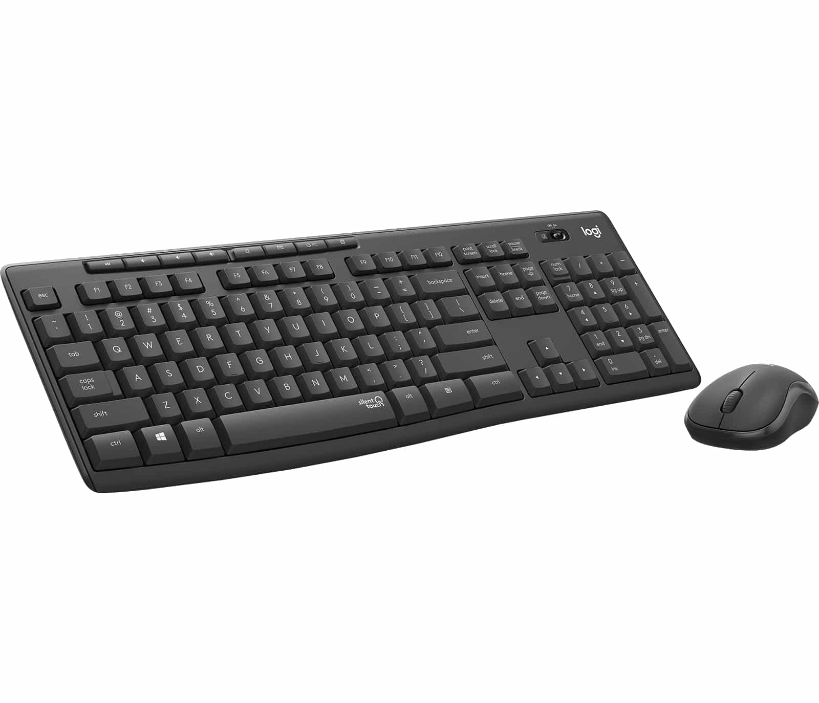 Conjunto Logitech MK295 Silent Teclado + Rato sem fios 2.4 GHz Português Grafite - Image 3