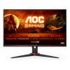 Monitor Gaming Aoc 27" Ips 16:9 Fhd 4MS 165Hz Vga Hdmi Dp Multimédia Preto e Vermelho