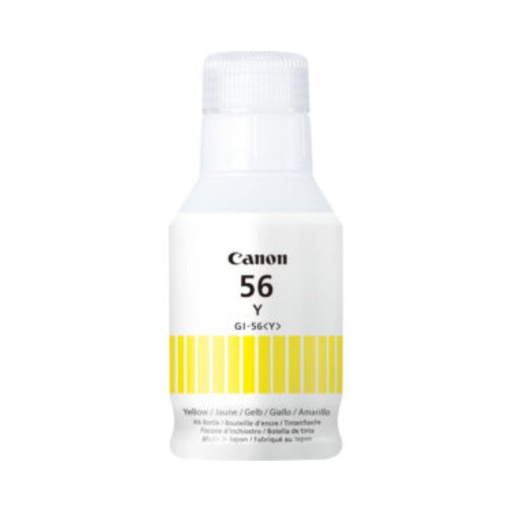 Tinteiro Original Canon GI-56Y Amarelo (Garrafa) - 14881 Pag